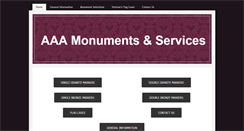 Desktop Screenshot of jaxmonuments.com